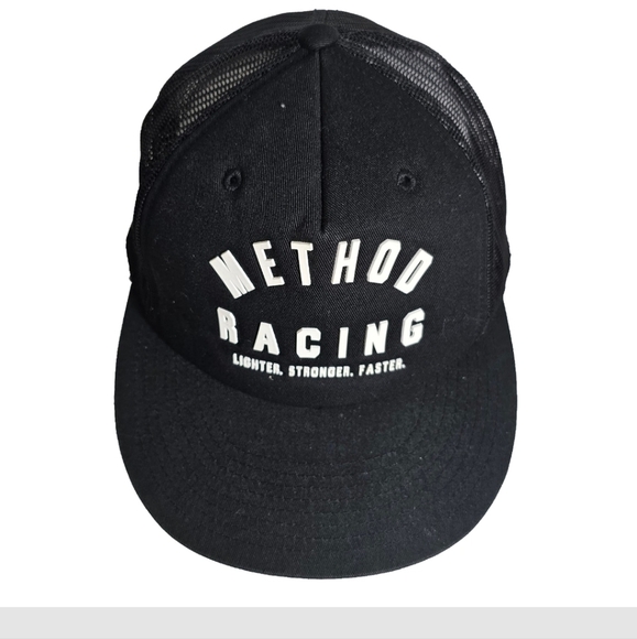 Troy Lee Designs Racing Motocross Mesh Trucker Hat SnapBack Black Outdoor, OS - Picture 2 of 12